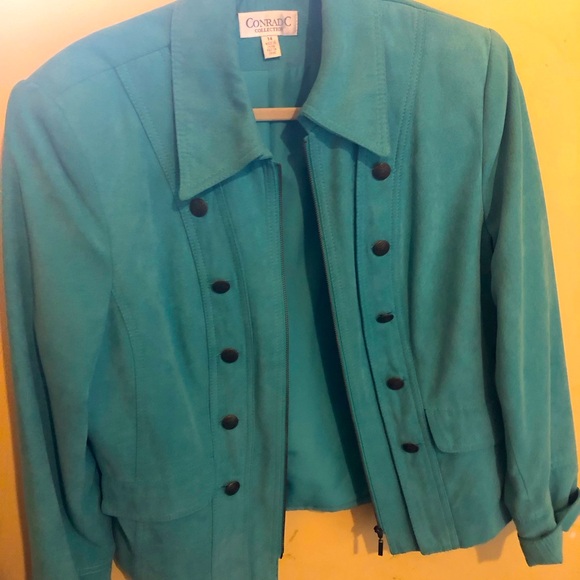 Faux suede jacket - Picture 3 of 6
